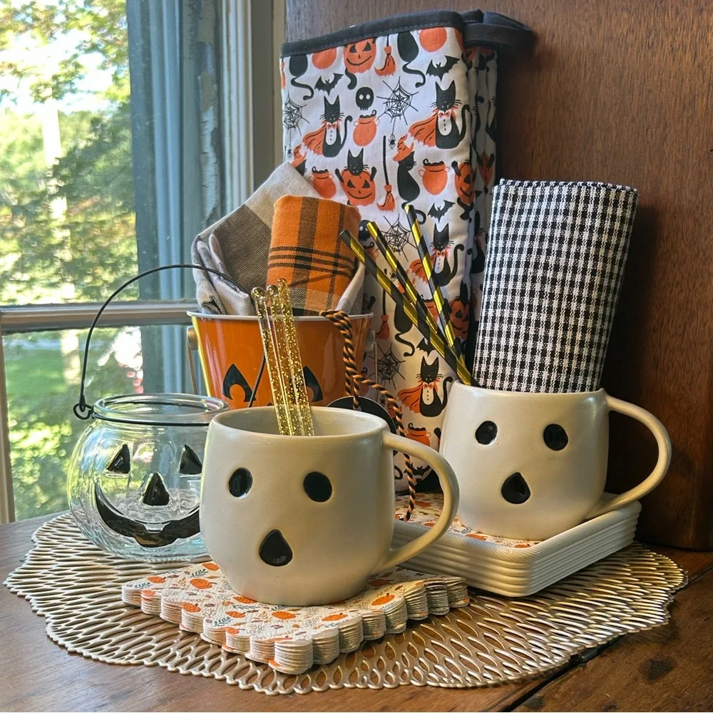 Gingham Table Runner Black + White 14 x 108 Inches Tablescape Black Gold  NEW!